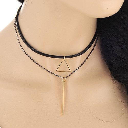 سلسال قس طبقتين جلد سلسال متوفر 1 لون