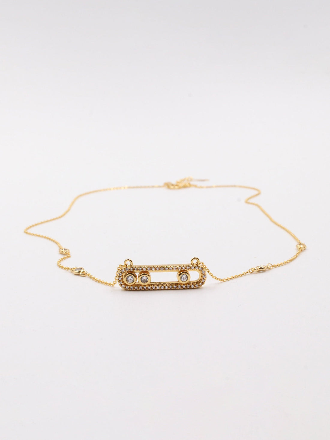 سلسال ميسيكا زركون الجديد messika ذهبي