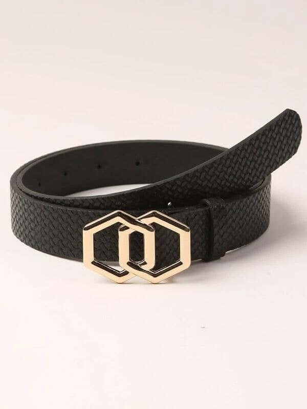 حزام شومي اسود احزمة chaumet