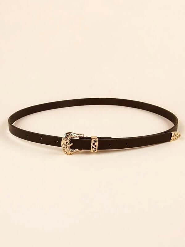 حزام مشبك مزخرف ذهبي احزمة متوفر 1 لون