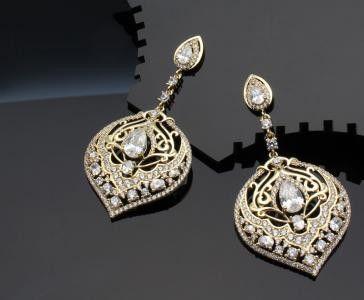 حلق سهره روشن زركون  - Jewel