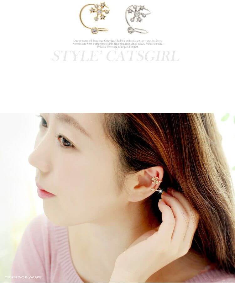 حلق ورده فرده واحده حلق متوفر 2 لون  