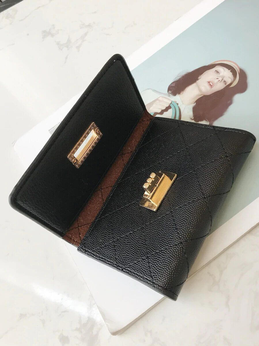 بوك اسود نسائي انيق محافظ بوك