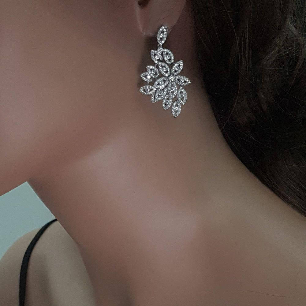 حلق زركون ميد سكوير  - Jewel