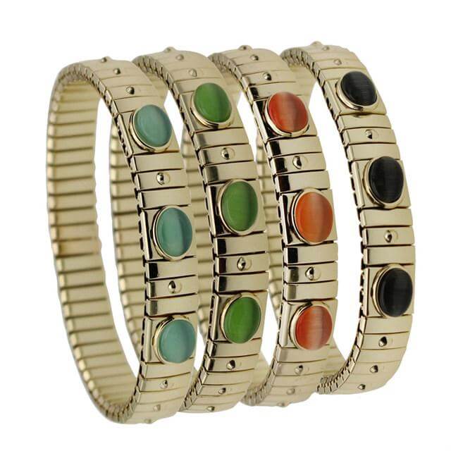 اسواره نومنيشن باحجار ملونه اسواره nomination