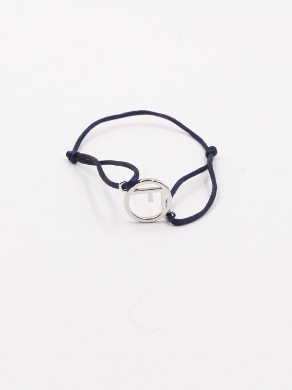 fendi string bracelet - أسوارة فندي خيط اسواره Jewel كحلي فضي  