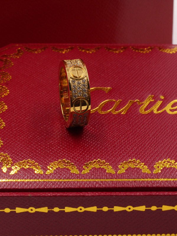 دبلة كارتير لوقو زركون خواتم CARTIER  