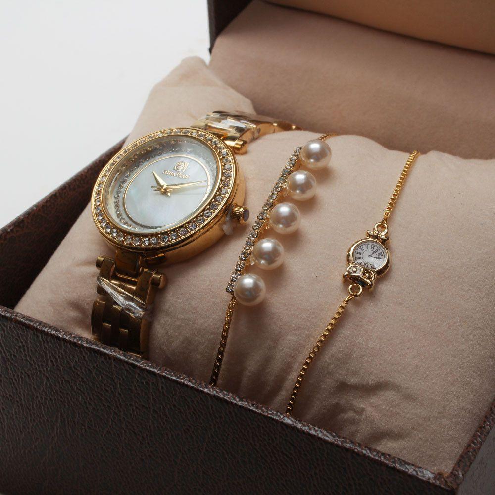 طقم ساعه واسواره لولو اطقم ساعات متوفر 1 لون