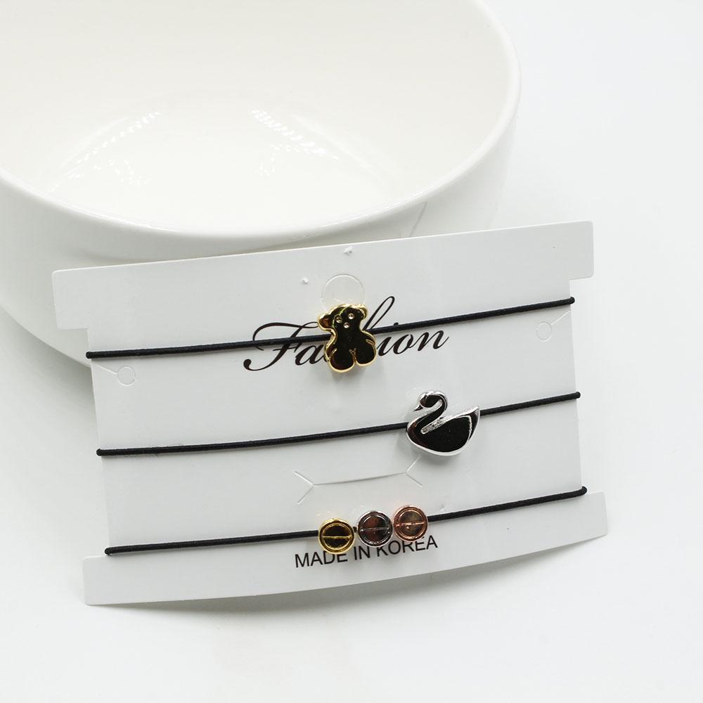 مجموعه اساور خيط كارتير اسواره متوفر 4 لون اسود