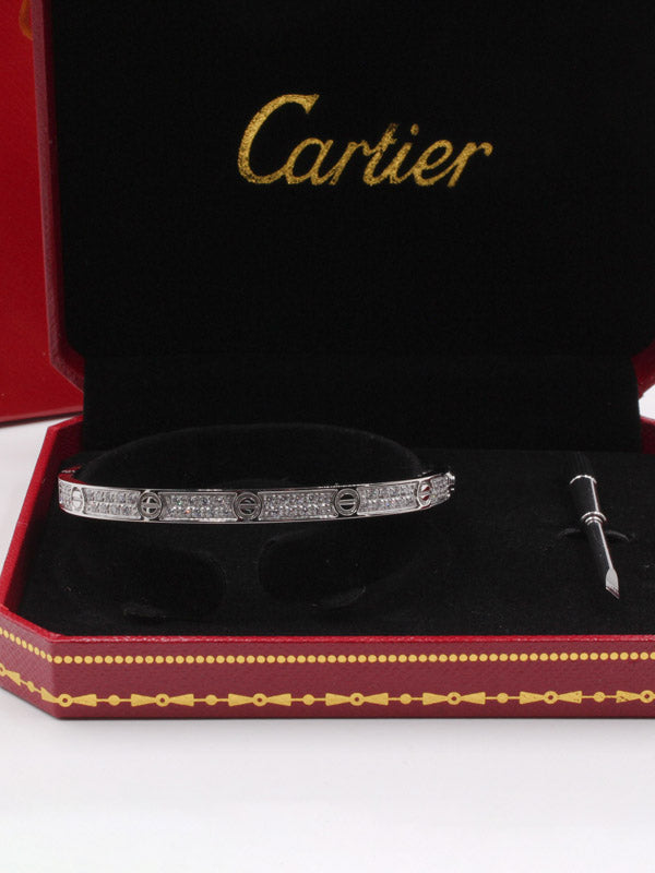 اساور كارتير زركون ميني لوقو اسواره CARTIER  