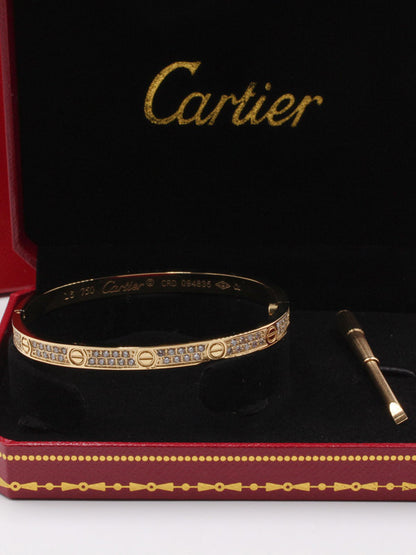 اساور كارتير زركون ميني لوقو اسواره CARTIER  