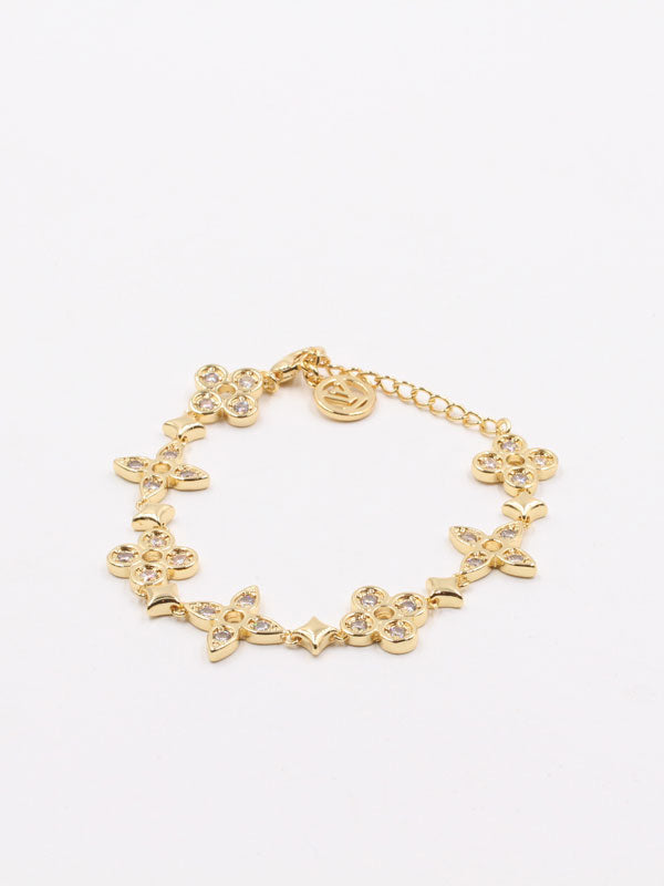 اسوارة لويس فيتون لاكشيري زركون اسواره louis vuitton ذهبي