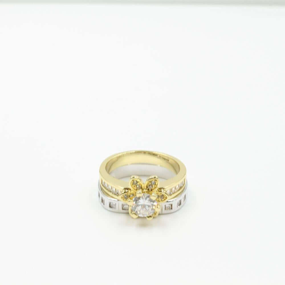 خواتم توينز سوليتير بزركون خواتم متوفر 3 لون