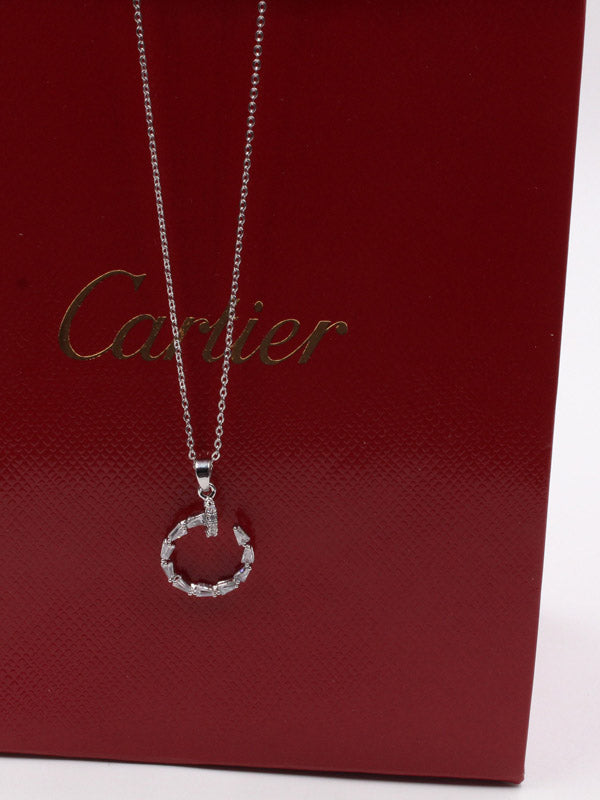 سلسال كارتير مسمار كيوبك ستون سلسال CARTIER  