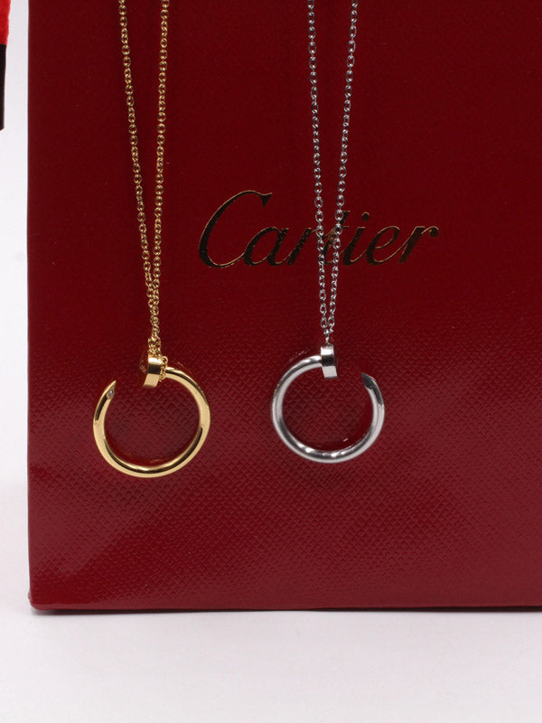 سلسال مسمار كارتير كبير ميتال لوقو سلسال CARTIER