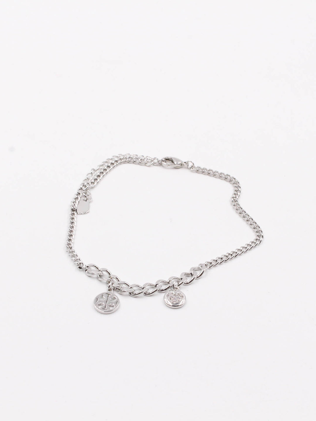 خلخال توري بورش زركون فضي - Jewel