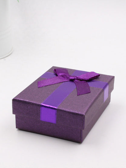 علبة هدية صغيرة بالوان مختلفة انيقة هدايا متوفر 2 لون بنفسجي 