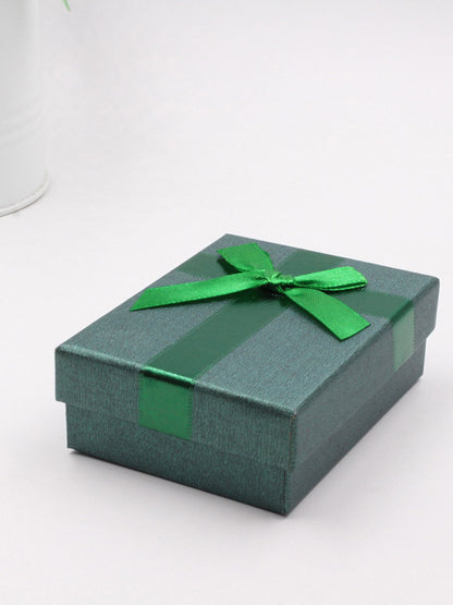 علبة هدية صغيرة بالوان مختلفة انيقة هدايا متوفر 2 لون اخضر 