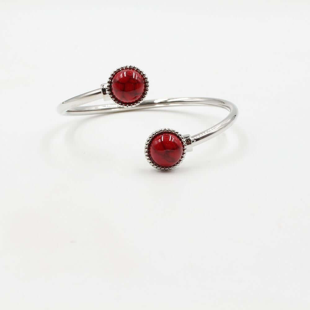 اسواره فان كليف ملونه بانقل اسواره van cleef عنابي فضي