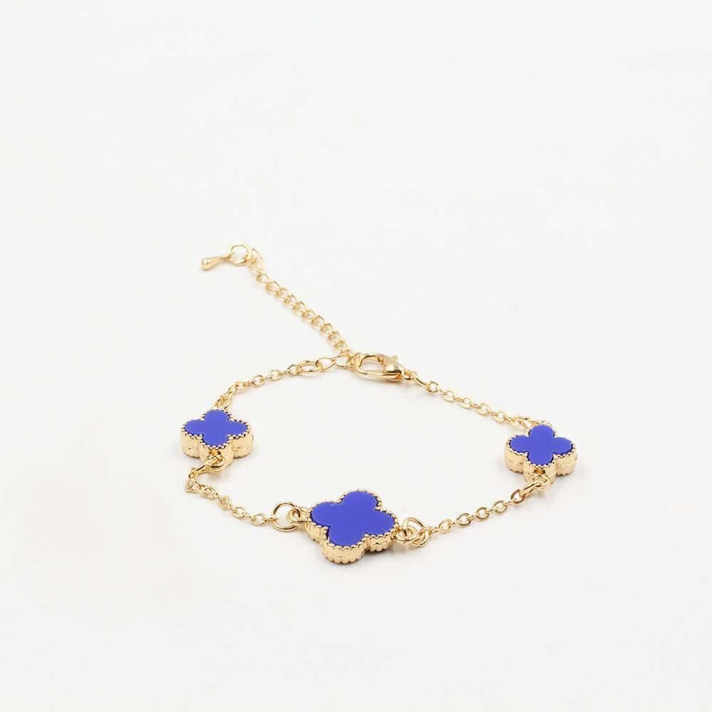 اسواره فانكليف 3 وردات اسواره متوفر 11 لون ازرق ذهبي