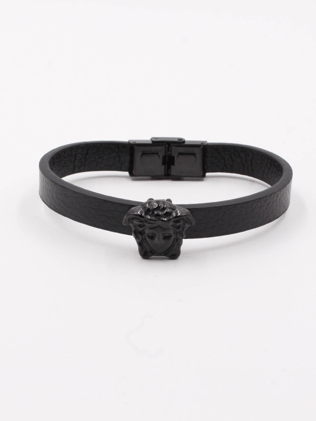 Versace bracelet for men - أسوارة فرزاتشي رجالي اسواره versace أسود