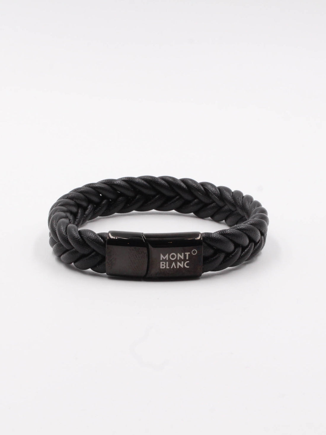 Mont Blanc bracelet for men - اسواره مونت بلانك رجالي اسواره Jewel أسود 