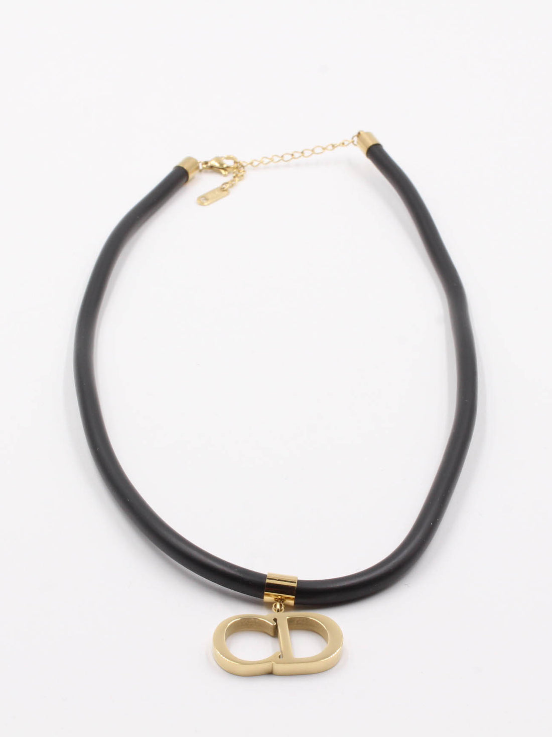 Dior black necklace - سلسال ديور أسود سلسال dior أسود
