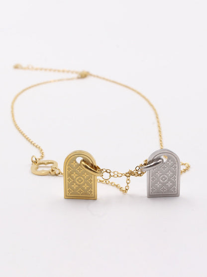 Louis Vuitton gold necklace - سلسال لويس فيتون الذهبي سلسال Jewel   