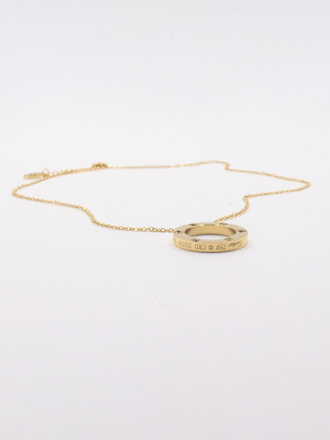cartier round necklace - سلسال كارتير مستدير  - Jewel