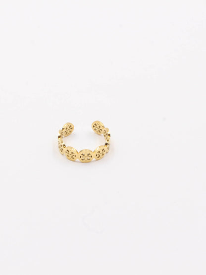 Tory Burch ring with circles - خاتم توري بورش بدوائر خواتم Jewel  