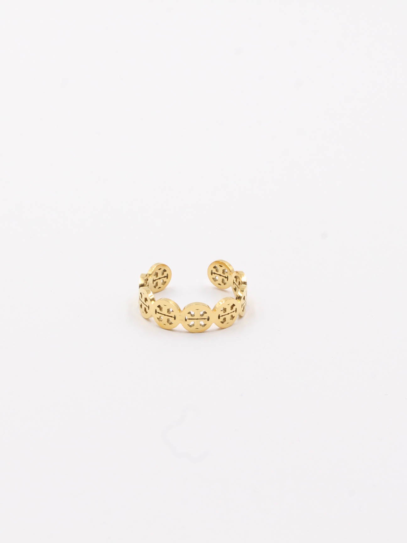 Tory Burch ring with circles - خاتم توري بورش بدوائر  - Jewel