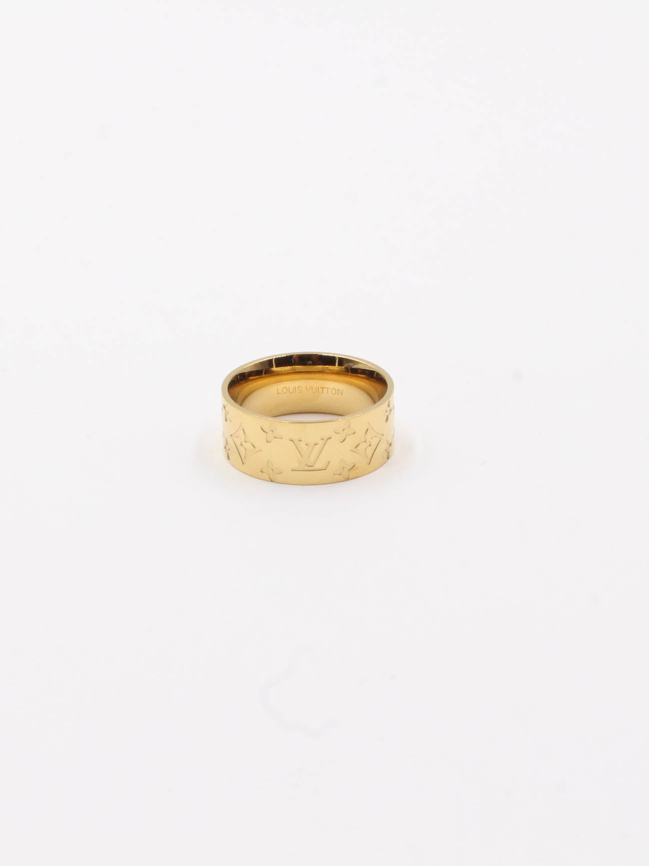 Louis Vuitton wide ring - خاتم لويس فيتون عريض خواتم Jewel ذهبي 6 