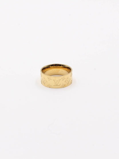 Louis Vuitton wide ring - خاتم لويس فيتون عريض خواتم Jewel   