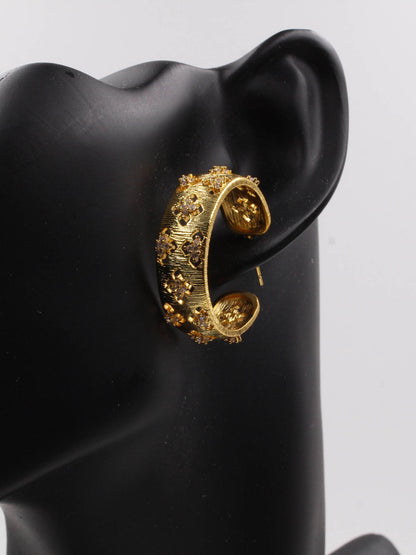 Round Louis Vuitton earring - حلق لويس فيتون مستدير حلق Jewel  