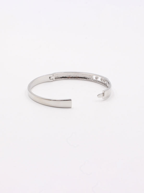 bracelet with cubic zirconia-أسوارة بانقل زركون  - Jewel