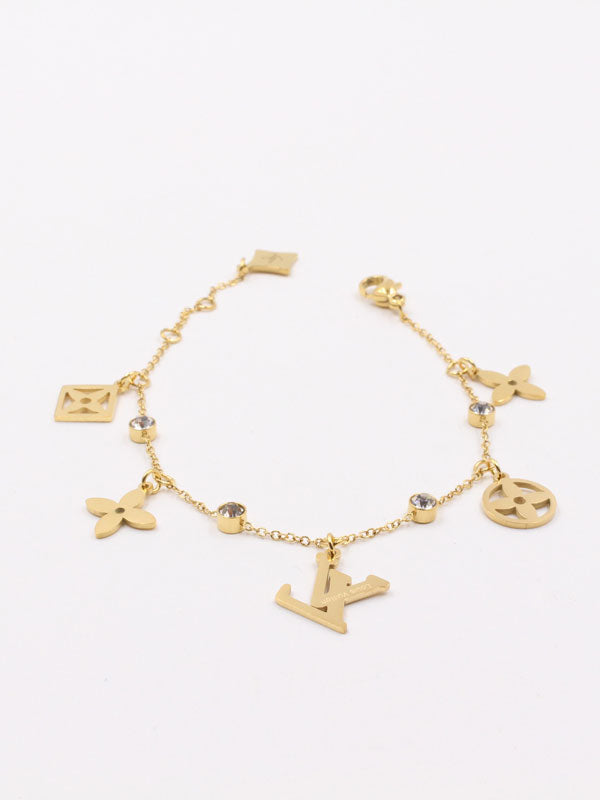 اساور لويس فيتون لوقو ناعمة كريستال اسواره louis vuitton ذهبي