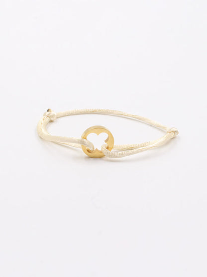 Louis Vuitton string bracelet - أسوارة لويس فيتون خيط اسواره Jewel أبيض ذهبي  