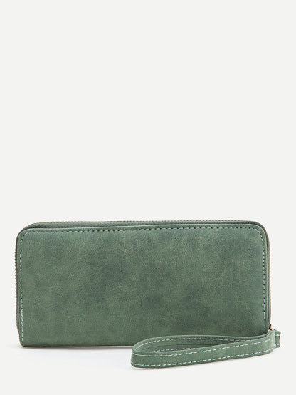 محفظة نقود سمايل بلون اخضر محافظ متوفر 1 لون  