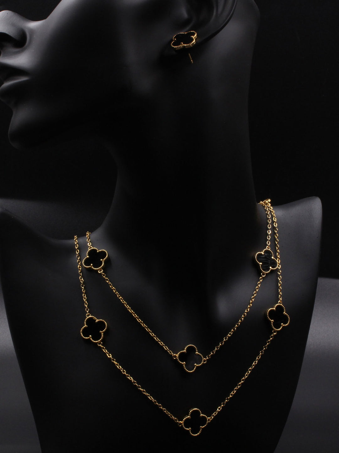 طقم فان كليف طويل - درجة اولى اسود - Jewel